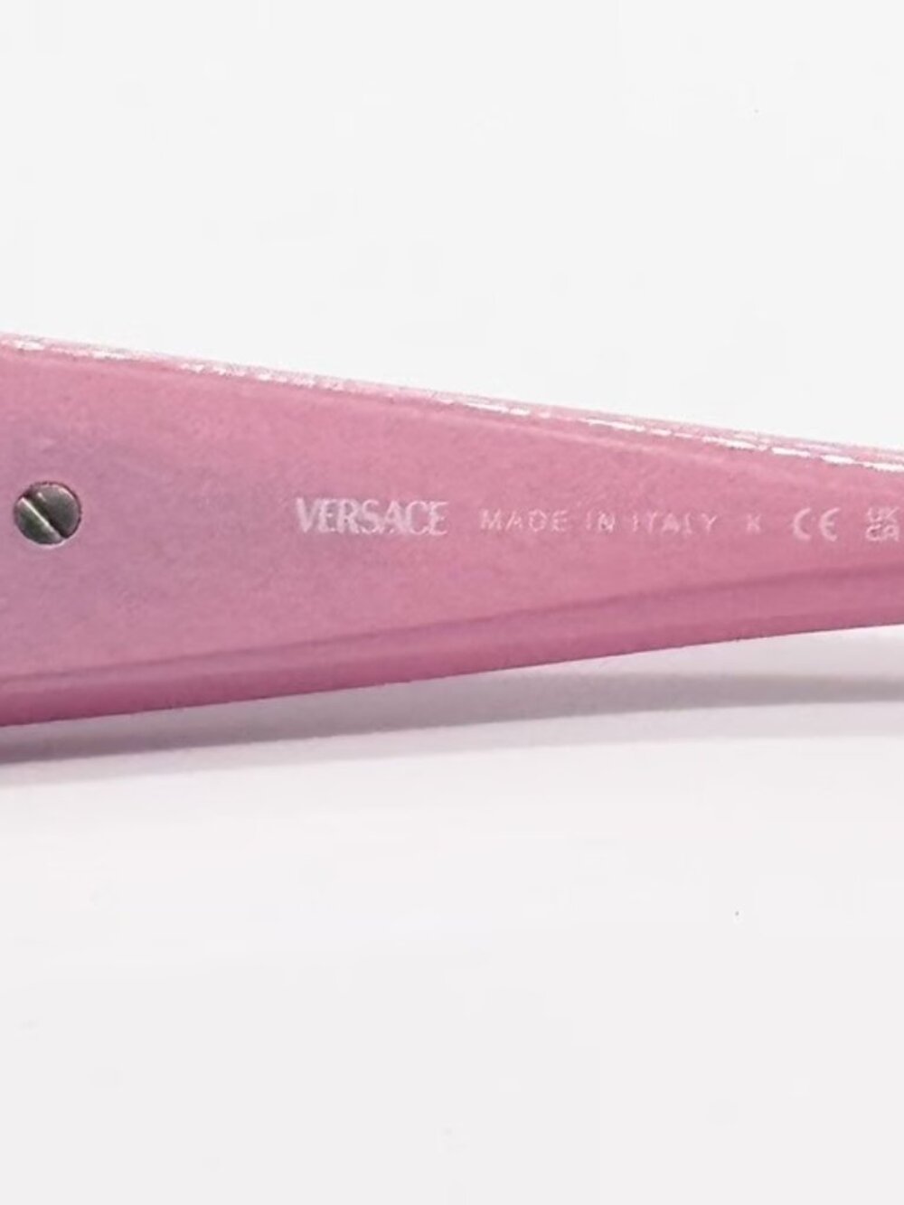 NEW VERSACE VE4485 5521/Z PINK ROSE GOLD MIRROR PINK LENS SUNGLASSES AUTHENTIC - Picture 9 of 10